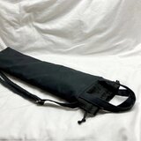 譜面台ケース〜持ち手付、肩紐付〜厚めキルト芯入りなので譜面台を守ってくれる♡（ブラック）