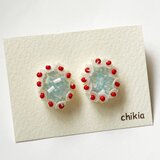 hortensiaピアス（イヤリング）