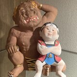 桃太郎と鬼の画像