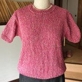 ピンクのサマーセーター