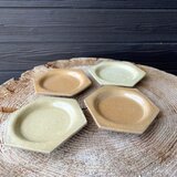 小皿・豆皿【狐色ハニカム】の画像