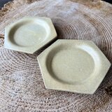 小皿・豆皿【砂色ハニカム】の画像