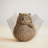 【工作キット】段々猫だるまの画像