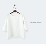 【選べるカラー】リネン ドルマンスリーブ プルオーバー【受注製作】