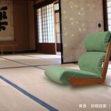 木製リクライニング座椅子の画像