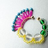 ＜Rollo～イロヅクビジュー～＞イヤーカフ『 ハミングバード/hummingbird 』<E>