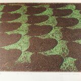 クローバーのハトとハートの画像