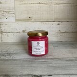 コットンフラワーとローズの香りの大豆ワックスキャンドル150g