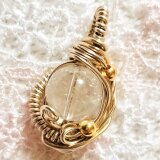 ◆マニカランクォーツペンダントネックレス