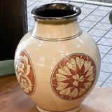 壷   壺屋焼 丸紋の画像