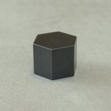 真鍮ペーパーウェイト：六角柱27×22【黒染め】