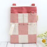 3/31までセール✨帆布の2way移動ポケット　在庫限り　しっかりタイプ　オーガナイザー　ナースポーチ　No.383