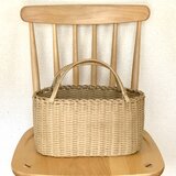 エコクラフトカゴバッグの画像