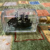 【ボトルシップ】ブラックパール号 作品18の画像