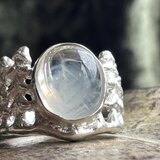 神秘の森「天使のはしご」エンジェルラダークォーツリング