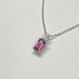 ピンクトルマリン シルバーペンダント0.30ｃｔ Pink Tourmaline