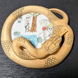 巳のフォトフレー厶　墨の画像