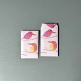 アカショウビンのぽち袋の画像
