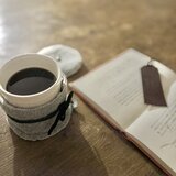 リネンウールのマグカップコージーセットの画像
