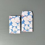ユウナの葉っぱのぽち袋　あおの画像