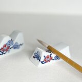 梅絵筆置き (1本用)