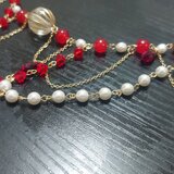 天然石☆ペルシャ翡翠☆ネックレスの画像