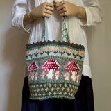 丸底ちびバッグ　ベニテングタケ・・・父の思い出