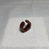木製イヤーカフ：アイアンバーク（AB1)の画像