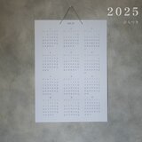 【2025】A3活版印刷カレンダー(ひもつき)の画像