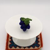 葡萄のブローチ