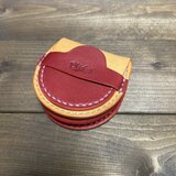 ラウンドマルチケース(イエロー×レッド/差し込みタイプ)の画像