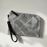 【クラッチポーチ（M）（L）005 】母子手帳や通帳・お薬手帳・パスポート・通院用にも