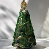 ガラスのクリスマスツリー ／ツリー／テーブルツリー/ミックスカラー⑥の画像