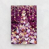 クリスマスツリー　パープルの画像
