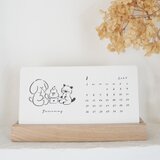 【hokkori calendar】ほっこりカレンダー2025年の画像
