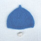 モヘヤどんぐり帽子_スカイブルー