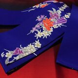 創作帯☆角帯 花尽くし 巾約12cm