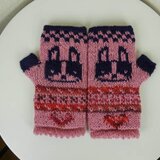 ハーフミトン（ボストンテリアさん）