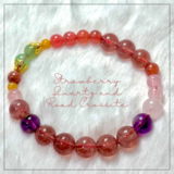 活力を高め永遠の美しさと若さを保つ　ストロベリークォーツとインカローズ