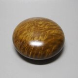 朴木　上杢霞杢ミニ食籠香合にもの画像