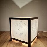 ◼︎限定◼︎SHIKAKU 行燈（ボタニカルブルーグレー)/SHIKAKU ANDONの画像