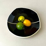 皿 (小) 黒 black / ライン line