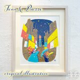【原画】タイムズスクエアのニューイヤー【ジャンとピエールの世界旅行】