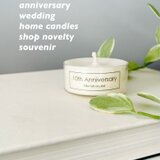 オーダーメイド/オリジナル作成　ソイキャンドルミニ - ホームキャンドルに　結婚式・ギフトにも！10個セット〜