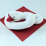 クネクネ蛇〜白〜の画像