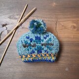 【ニットブローチ】帽子型　item61