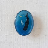 スカーフクリップ01/マッコウクジラとうさぎの画像