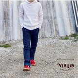 チノフィットストライプデニムパンツ〈定番ライン〉/ウォバッシュストライプデニム