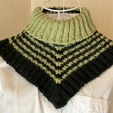 ネックウォーマー(手編み)