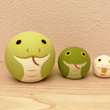 干支リョーシカ 巳 おだんごの画像